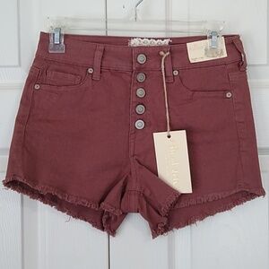 NEW Altar'd State High Rise Cut Off Shorts in Aztec